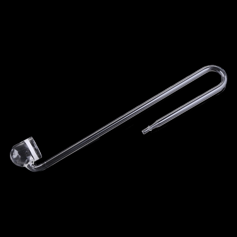Planted Aquarium Equipment - Glass CO2 Diffuser Transparent Atomizer U-shape