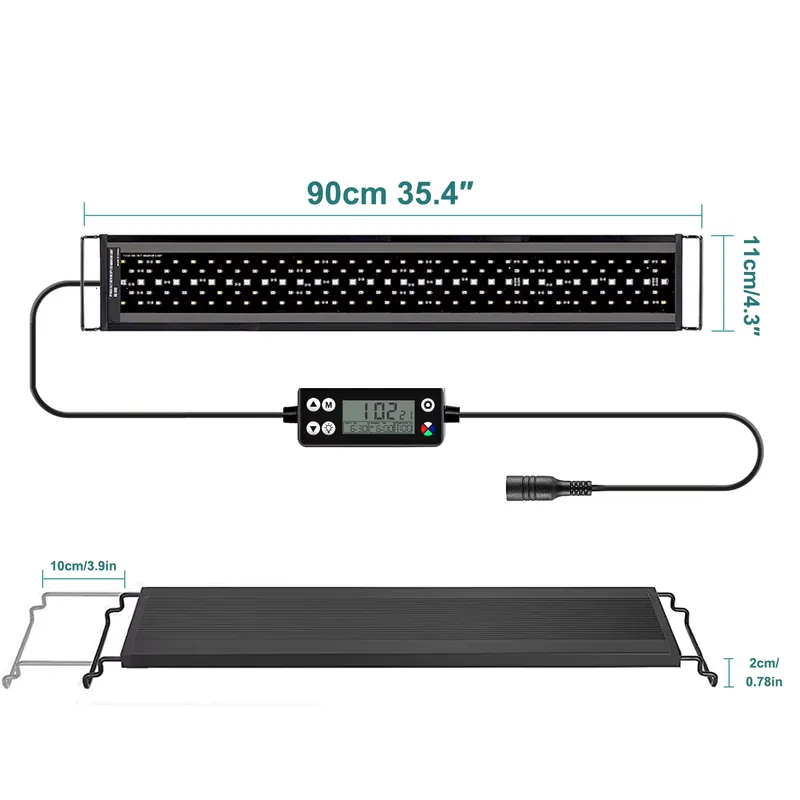 Aquarium Planted Tank - SIROKA SRK-YFT 90 cm Full Spectrum