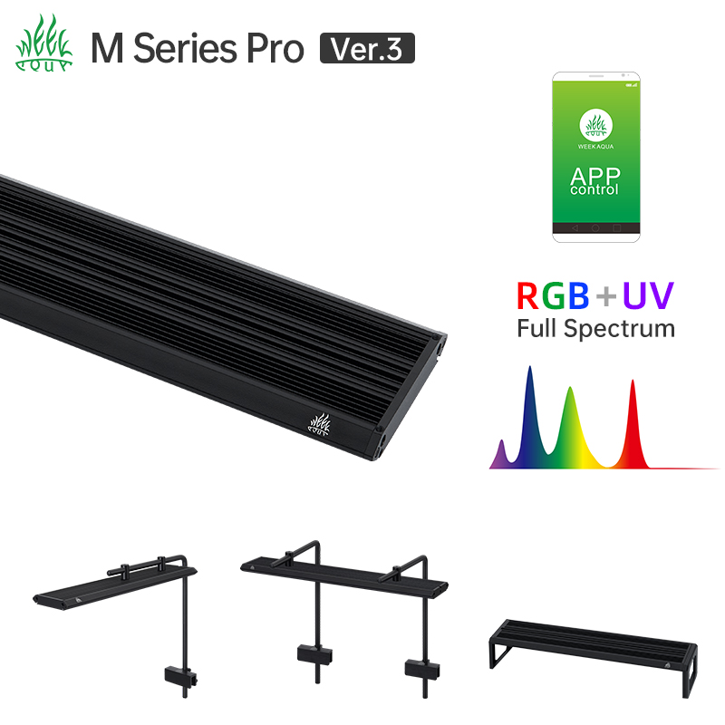 Aquarium Plant Iron - Week Aqua M Series RGB UV