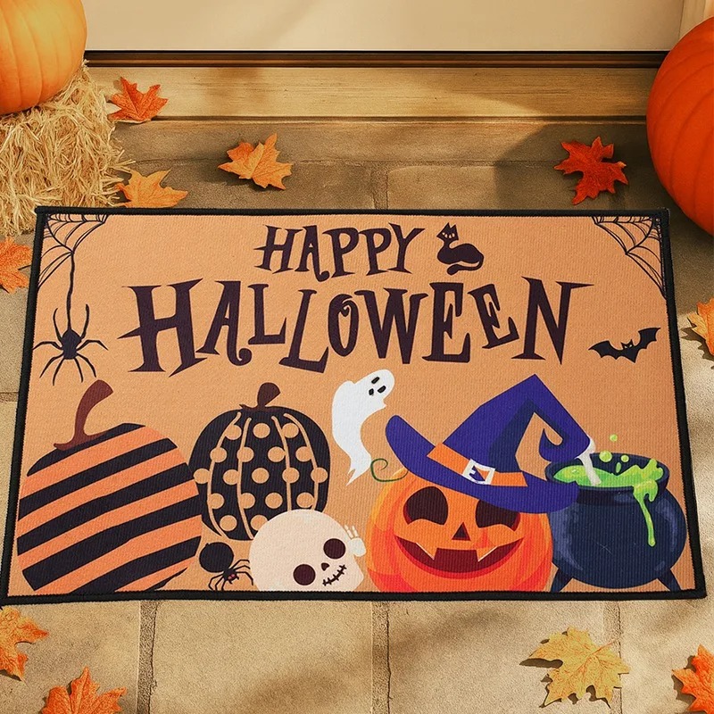 Aquarium Zombie - Halloween Pumpkin Doormat Halloween Theme Party