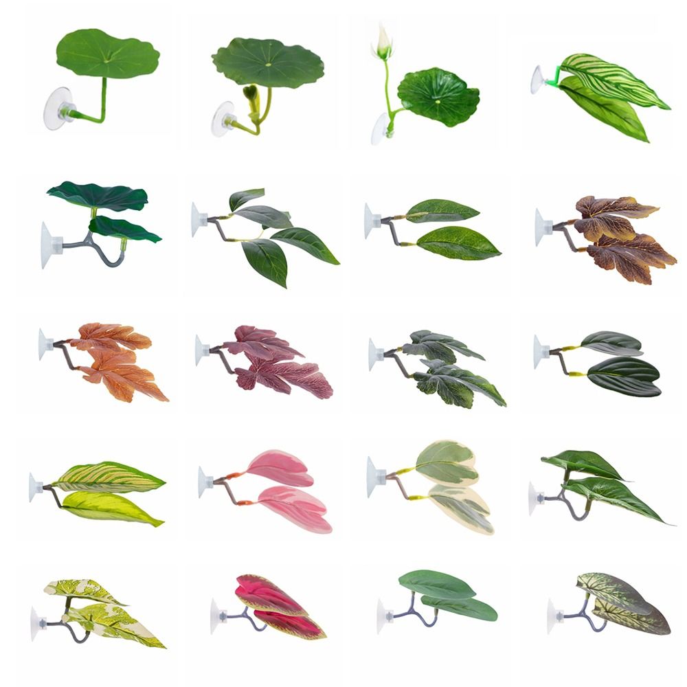Plastic Betta Fish Rest Leaf S - Aquarium Plant Live 评论和价格