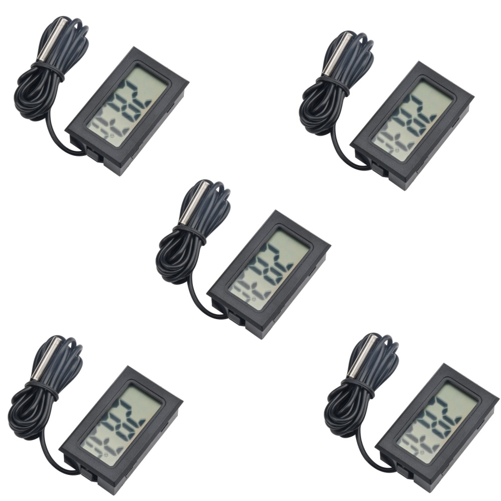 Mini LCD Digital Thermometer F - Planted Aquarium Temperature 评论和价格