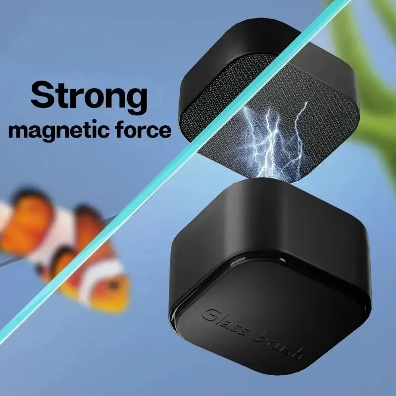Mini Square Magnetic Brush Aqu - Planted Aquarium Tools 评论和价格