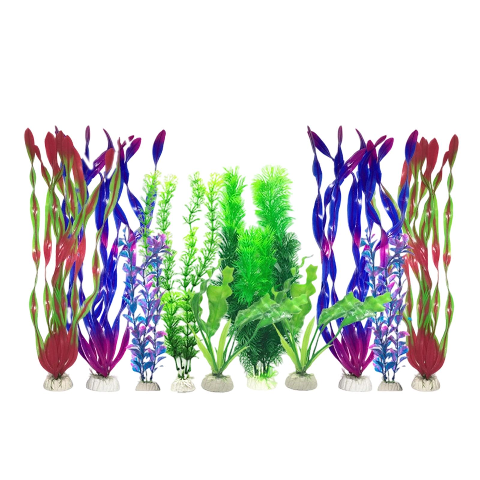 Artificial Aquarium Plants Set - Planted Aquarium Tank Kit 评论和价格