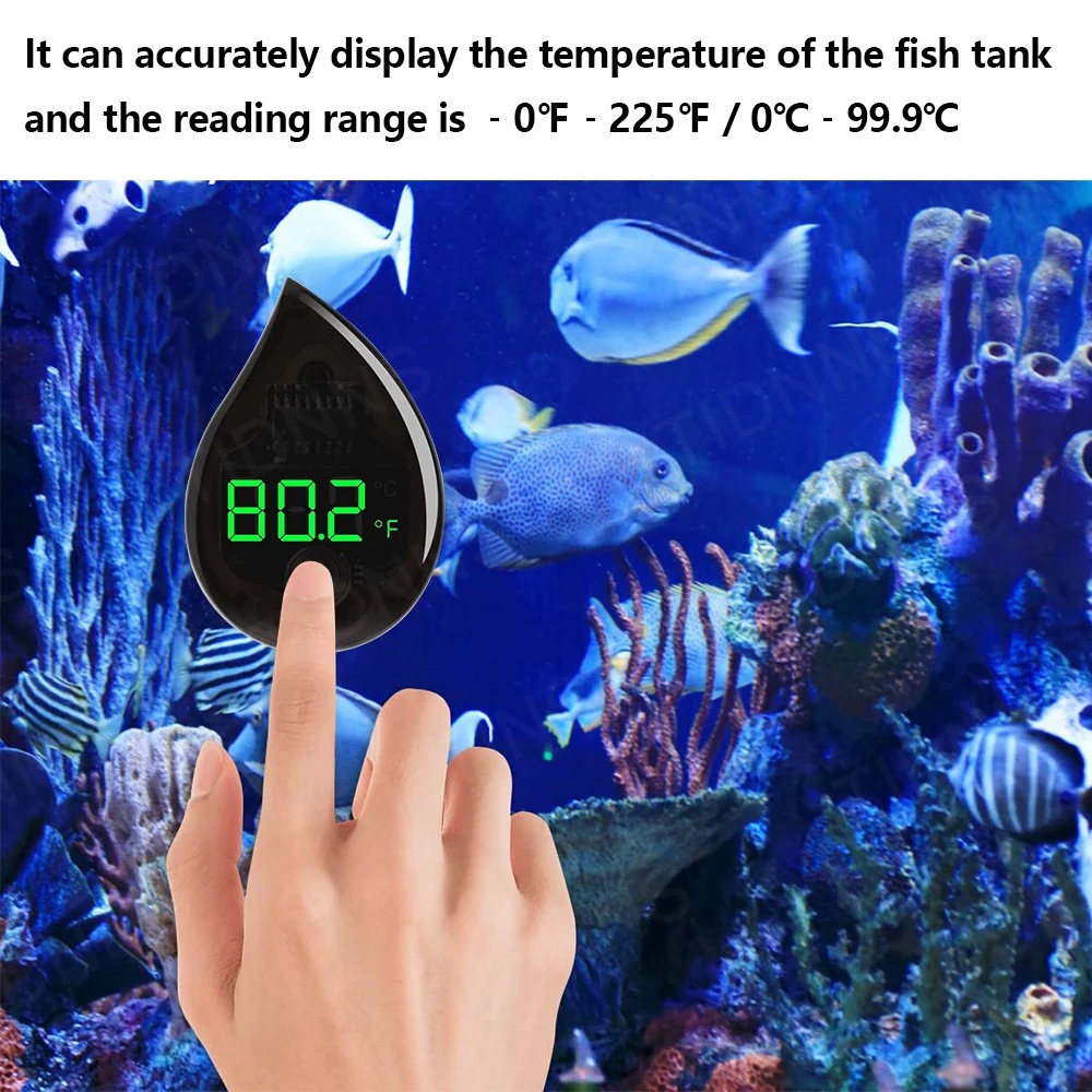 Aquarium Self-Adhesive Thermom - Planted Aquarium Temperature 评论和价格