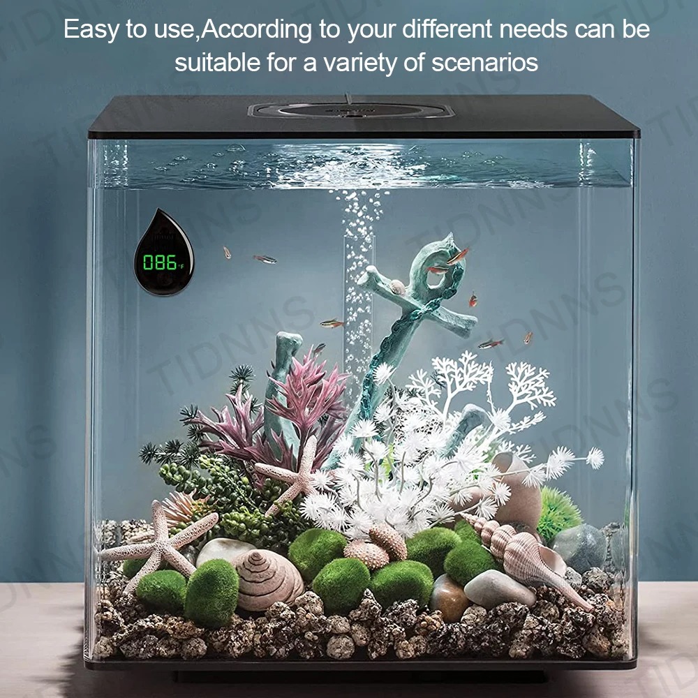 Aquarium Self-Adhesive Thermom - Planted Aquarium Temperature 评论和价格