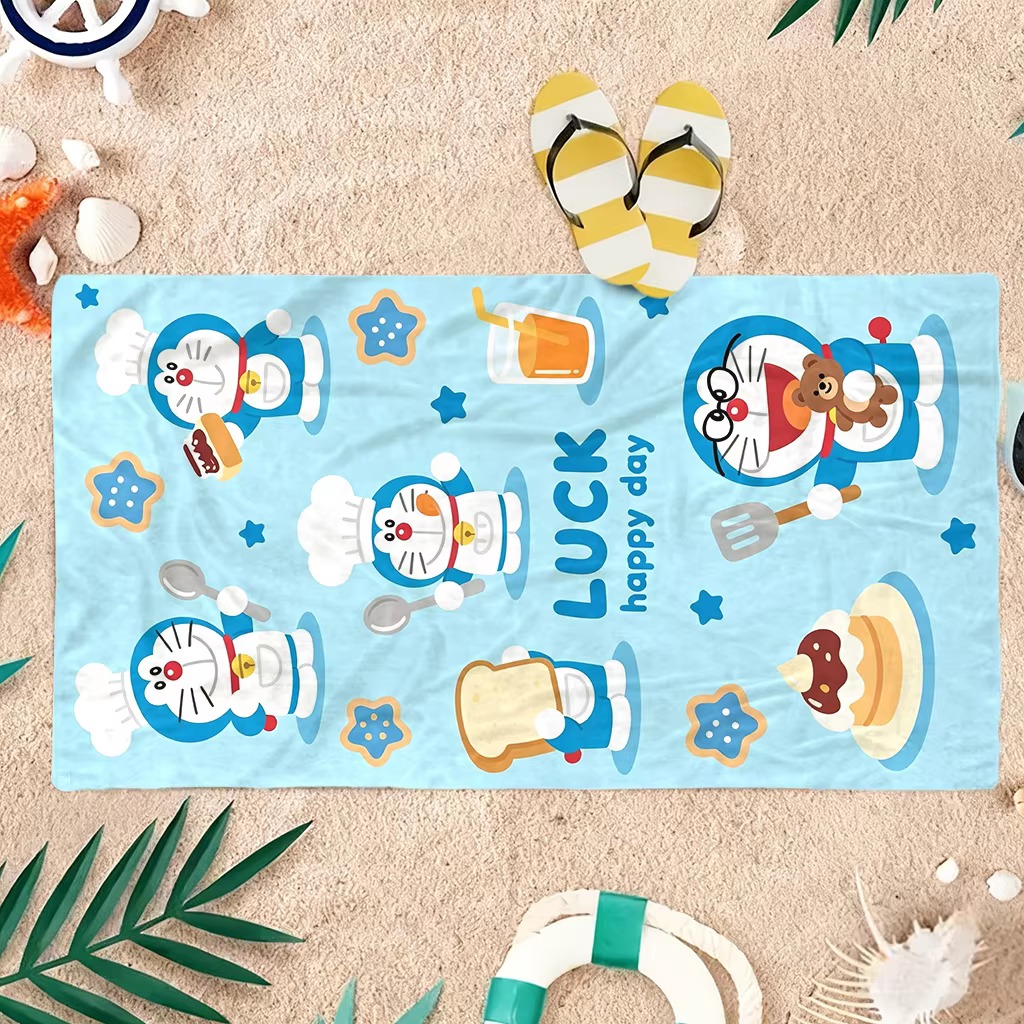 Doraemon Beach Towel Purple Gh - Aquarium Zombie 评论和价格