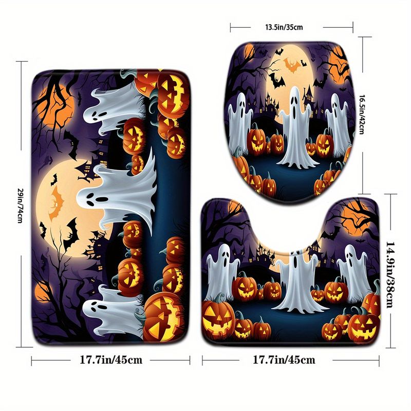 VIKAMA 3Pcs Halloween Toilet B - Aquarium Zombie 评论和价格