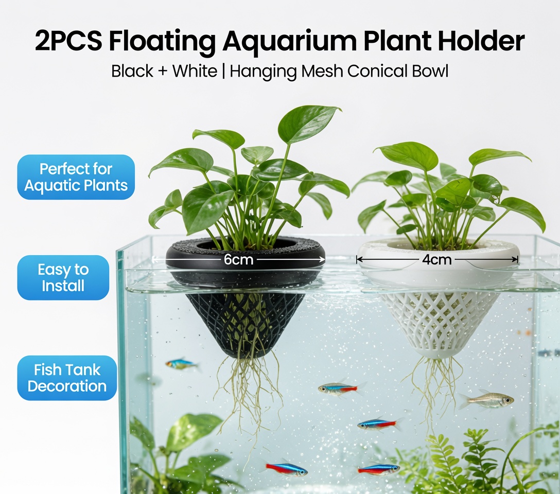 2PCS Floating Aquarium Plant H - Aquarium Plant Live 评论和价格