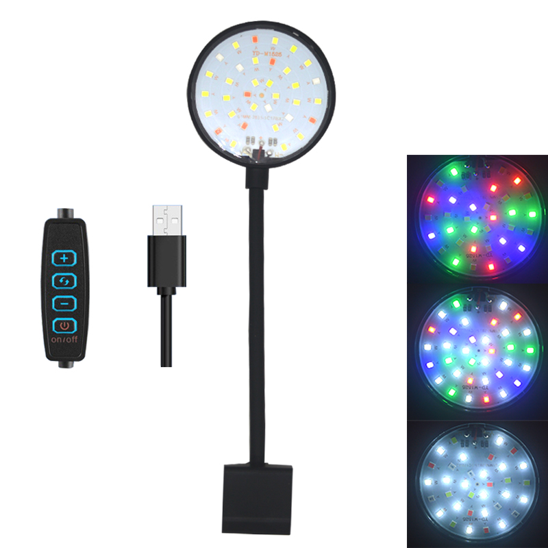 USB Aquarium LED Lamp Fish Tan - Aquarium Plant Iron 评论和价格