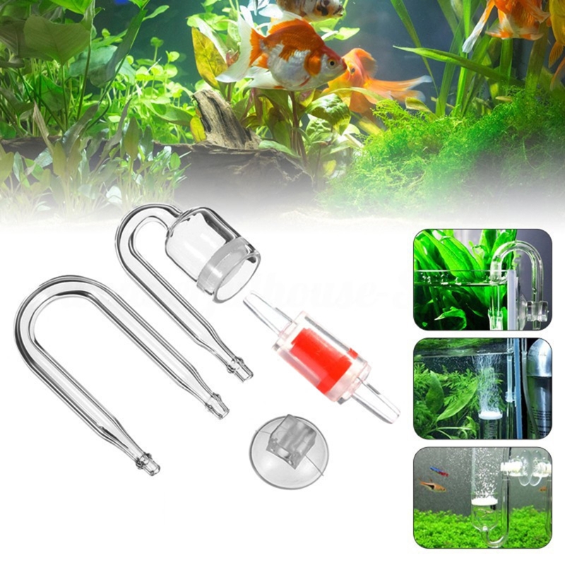 4pcs Set DIY CO2 Diffuser For  - Aquarium Plant Gel 评论和价格