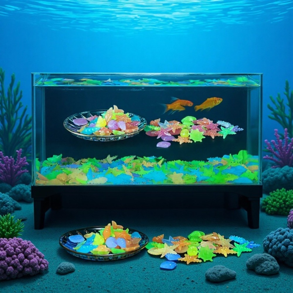 Glowing Luminous Ocean Stones  - Planted Aquarium Equipment 评论和价格