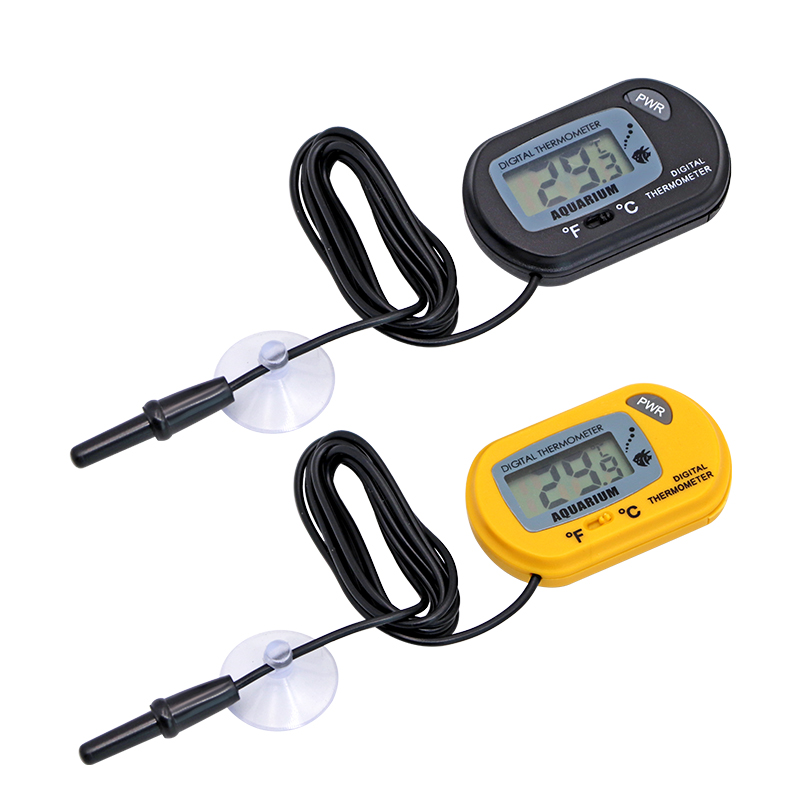 Fish Tank Thermometer LCD Digi - Planted Aquarium Temperature 评论和价格
