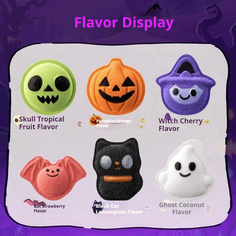 Halloween Bath Bombs Pumpkin B - Aquarium Zombie 评论和价格