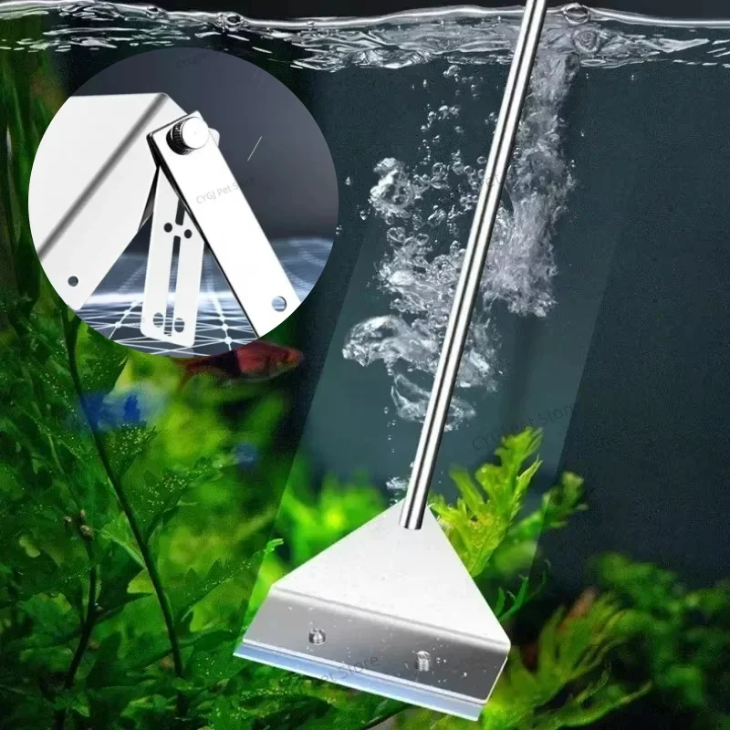 Fish Tank Cleaning Tool Flat S - Planted Aquarium Tools 评论和价格