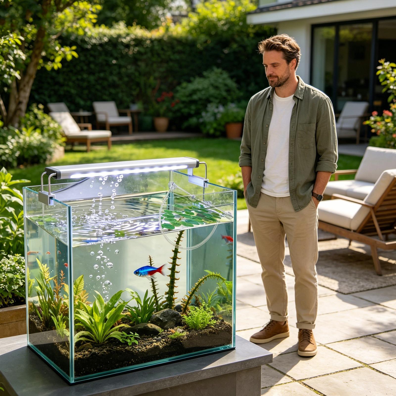 Floating Plant Corral Auto Hei - Planted Aquarium Tank Kit 评论和价格