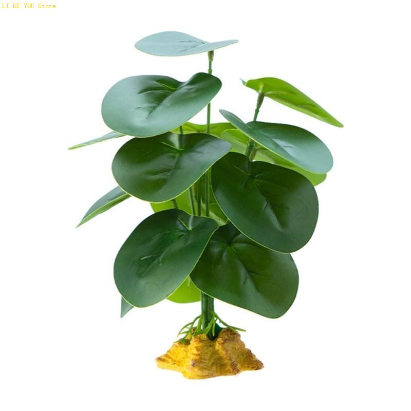 W3JE Terrarium Decorative Plan - Planted Aquarium Jungle 评论和价格