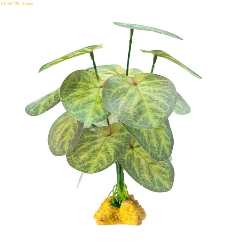 W3JE Terrarium Decorative Plan - Planted Aquarium Jungle 评论和价格