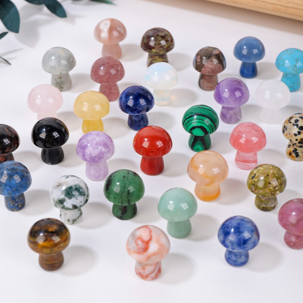 Natural Crystal Mushroom Gemst - Planted Aquarium Jungle 评论和价格