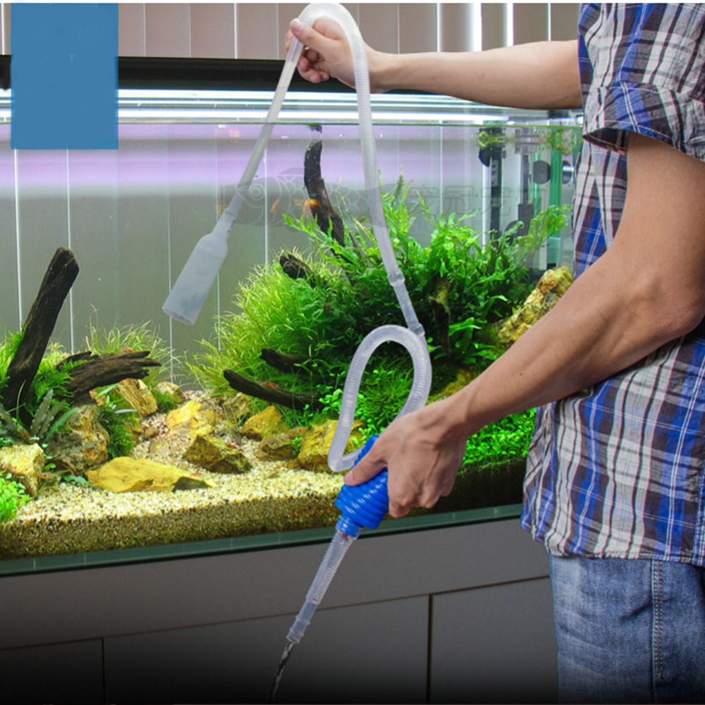 Aquarium Siphon Fish Tank Syph - Planted Aquarium Tools 评论和价格