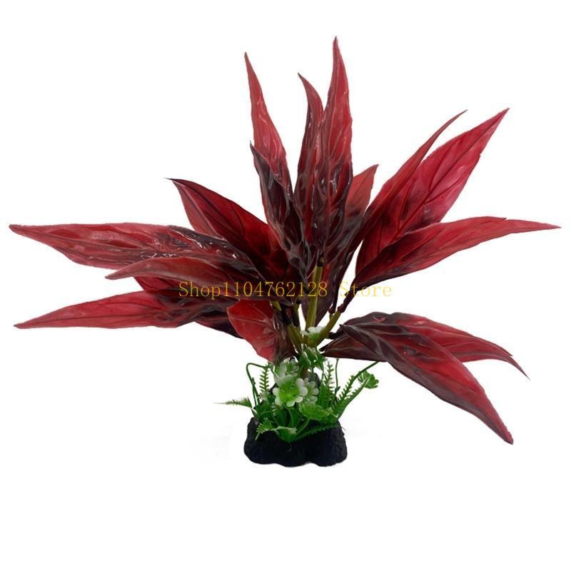 Aquarium Plant Decor Artificia - Planted Aquarium Best Fish 评论和价格