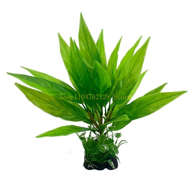 Aquarium Plant Decor Artificia - Planted Aquarium Best Fish 评论和价格