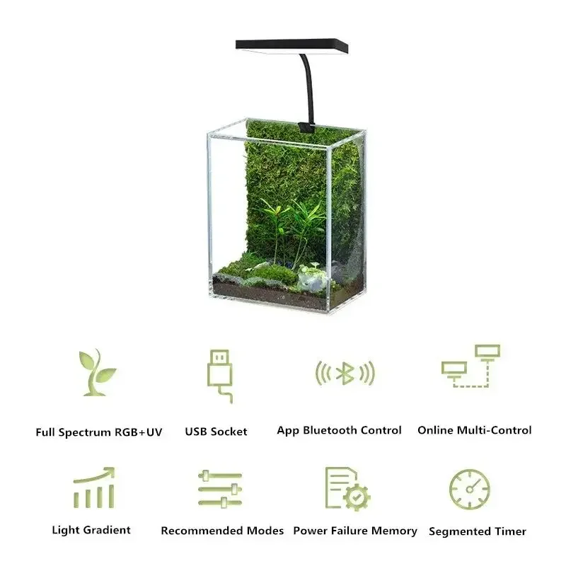WEEK AQUA Mag Pro USB Nano Aqu - Aquarium Plant Iron 评论和价格