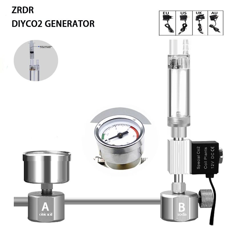 Aquarium DIY CO2 Reactor Gener - Planted Aquarium Tank Kit 评论和价格