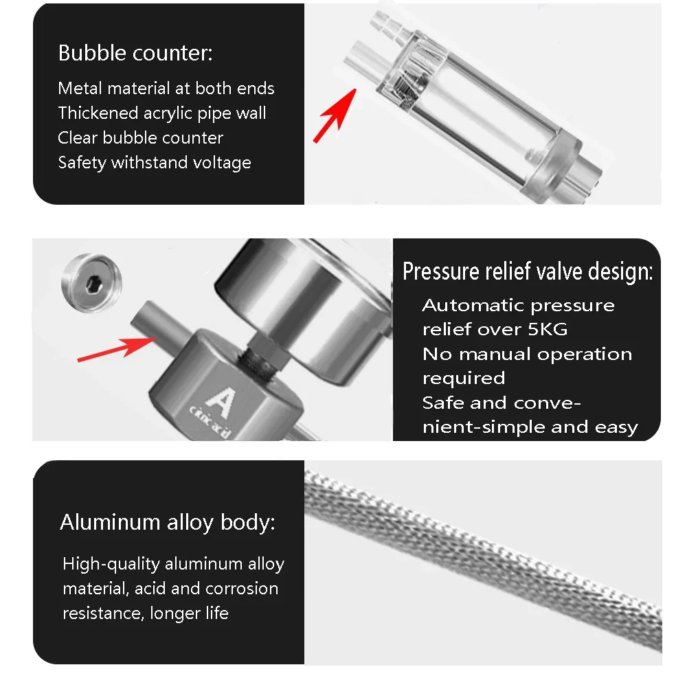 Aquarium DIY CO2 Reactor Gener - Planted Aquarium Tank Kit 评论和价格