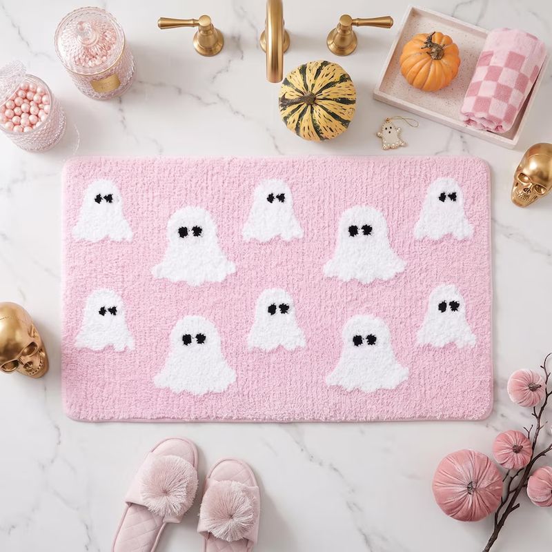 VIKAMA Cute Pink Ghost Bath Ma - Aquarium Zombie 评论和价格