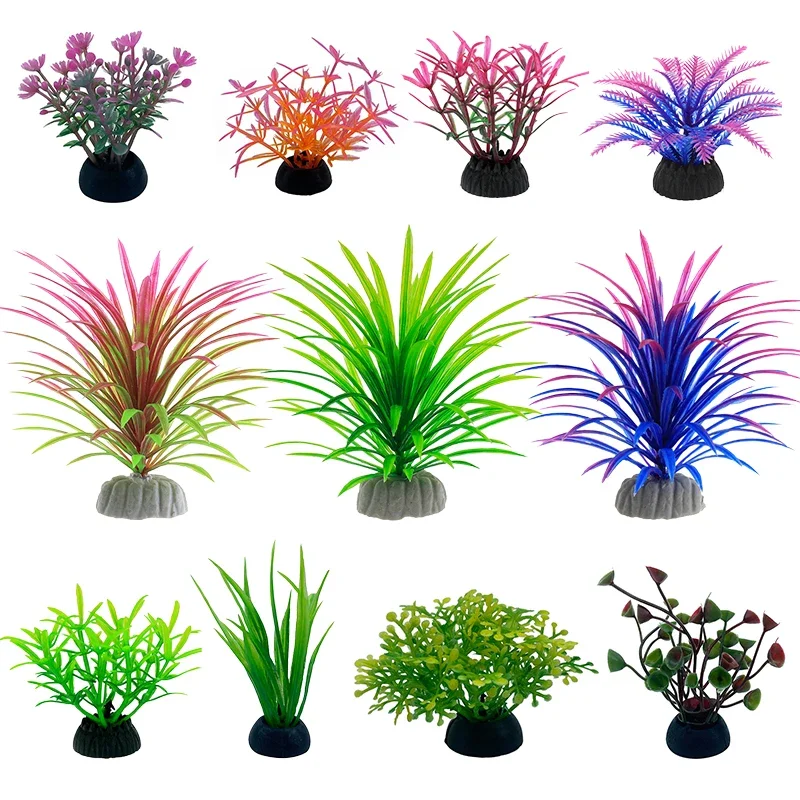 PVC Aquarium Decorative Simula - Aquarium Plant Live 评论和价格
