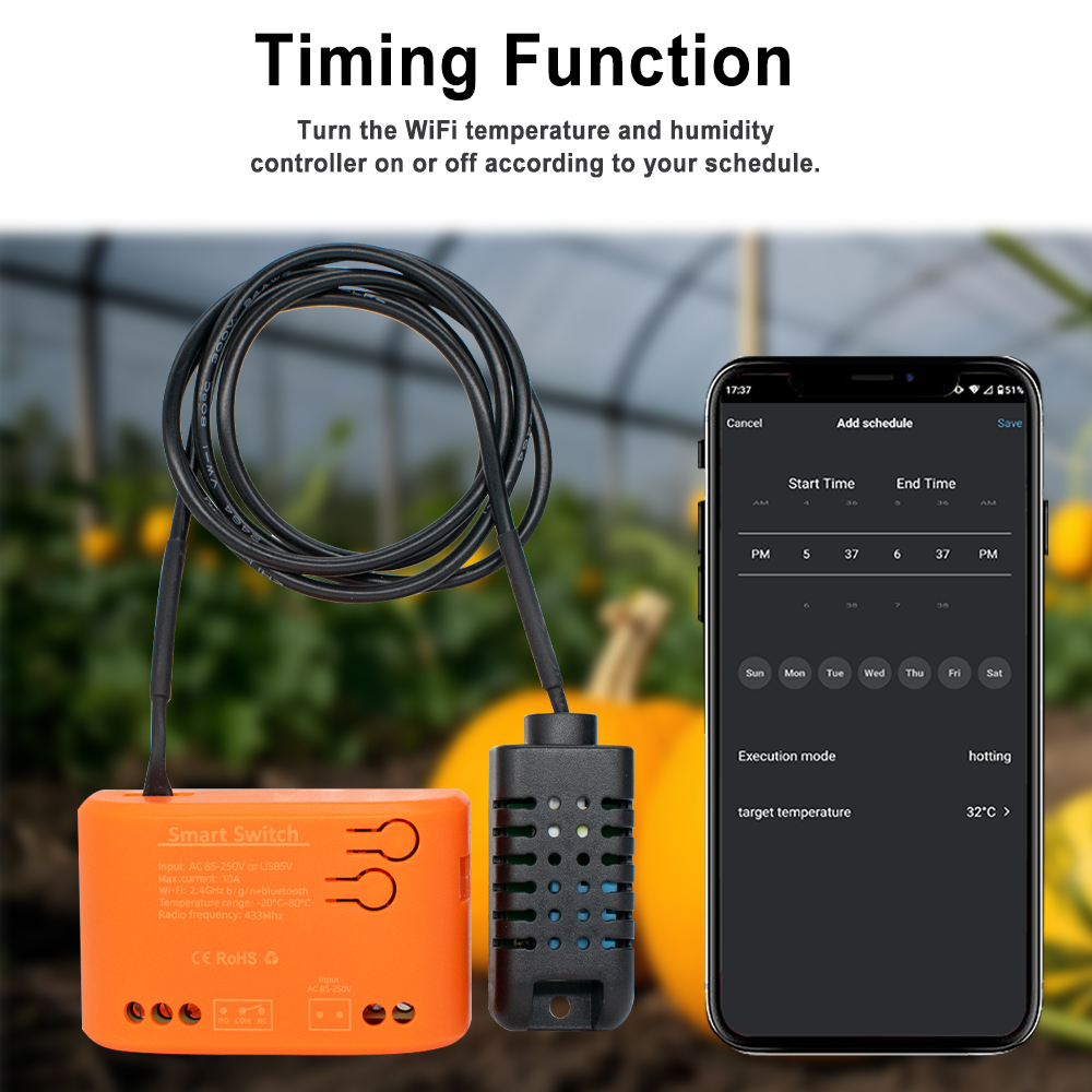 Tuya WiFi Temperature Humidity - Planted Aquarium Temperature 评论和价格