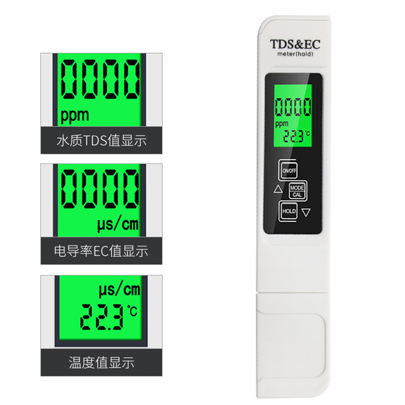 3 in 1 TEMP/TDS/EC Meter Teste - Planted Aquarium Temperature 评论和价格