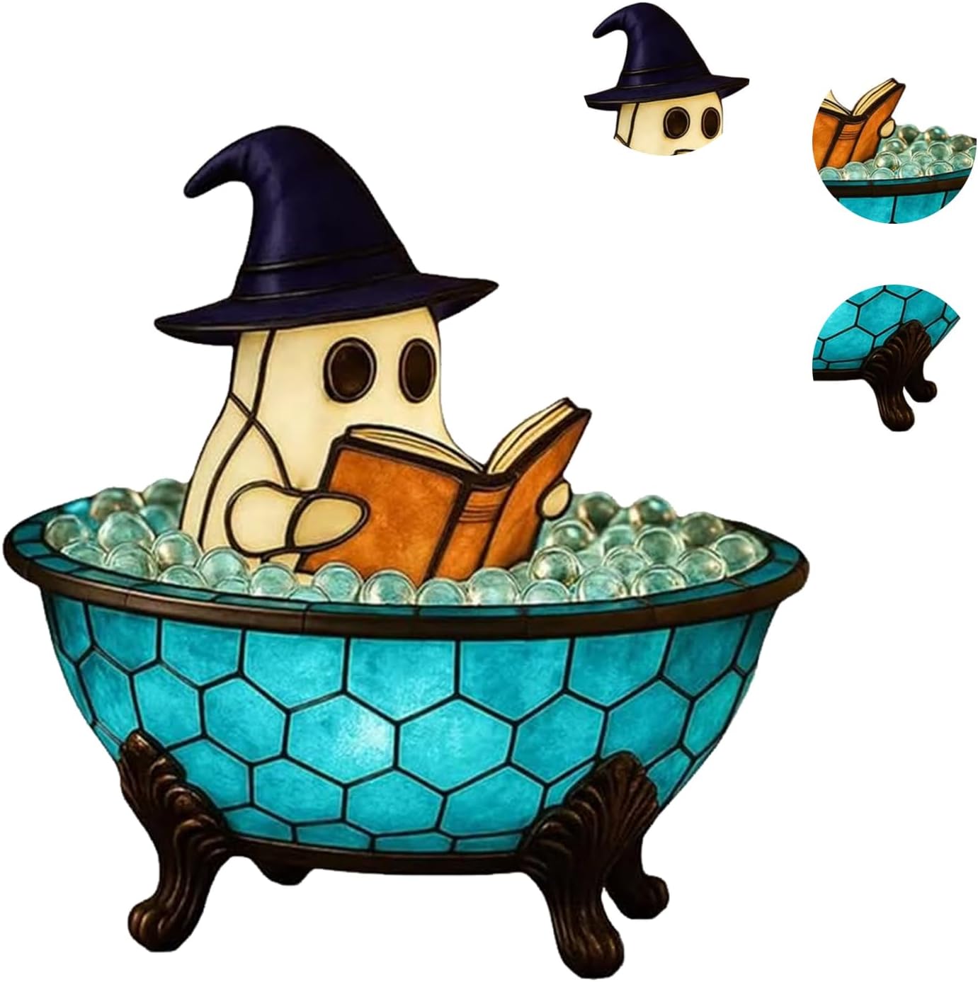 Halloween Ghost Bubble Bath La - Aquarium Zombie 评论和价格