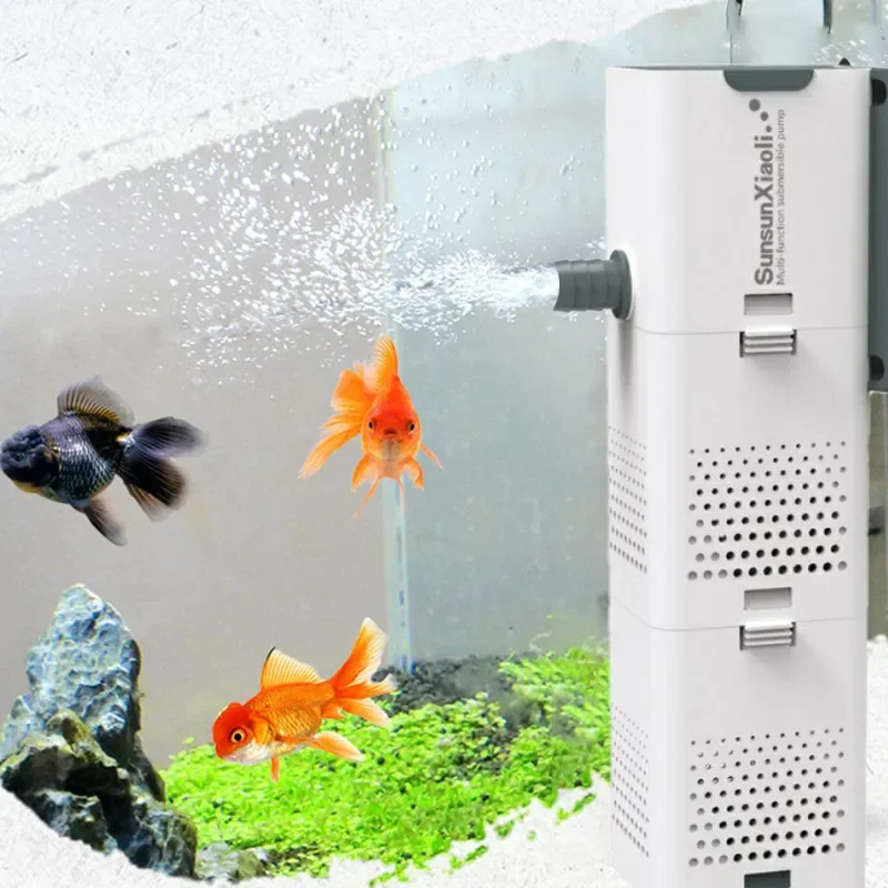 3 In 1 Aquarium Filter Pump Aq - Aquarium Plant Iron 评论和价格