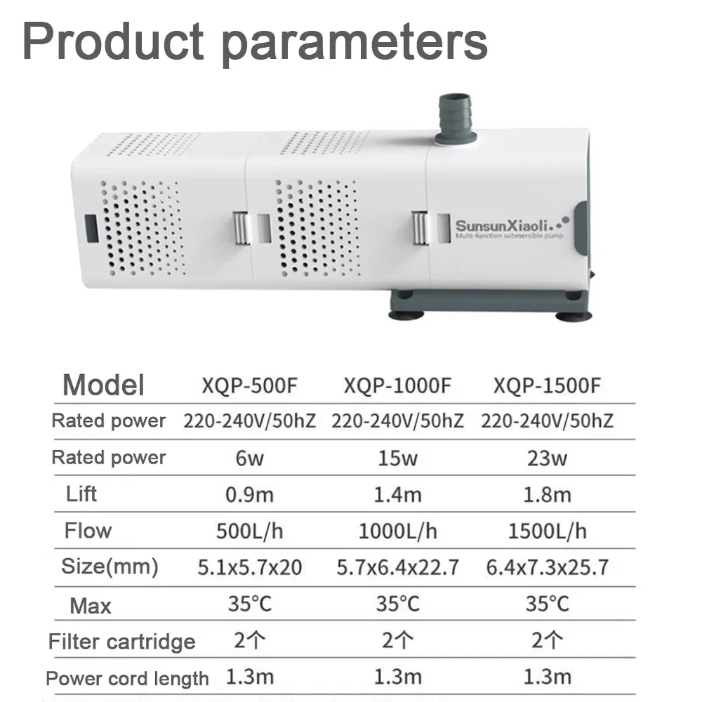 3 In 1 Aquarium Filter Pump Aq - Aquarium Plant Iron 评论和价格