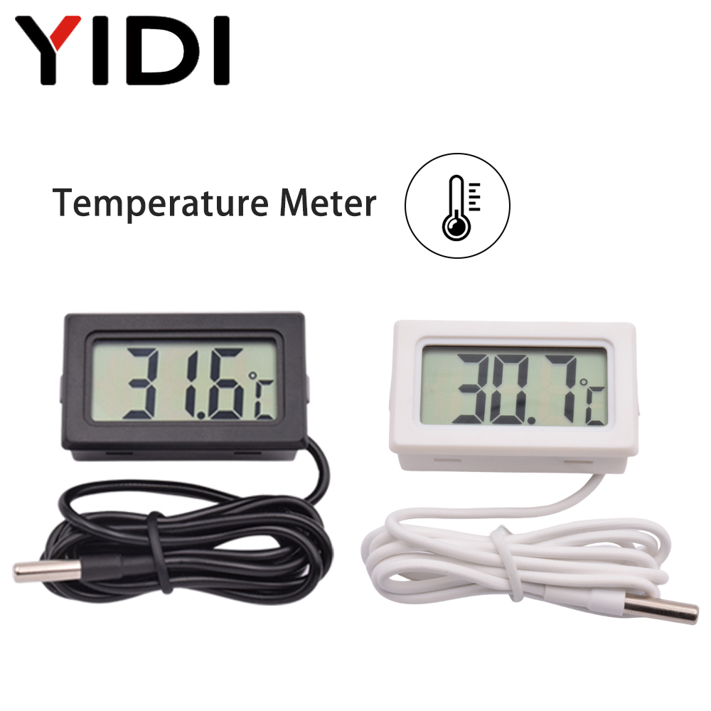Digital Mini LCD Thermometer H - Planted Aquarium Temperature 评论和价格