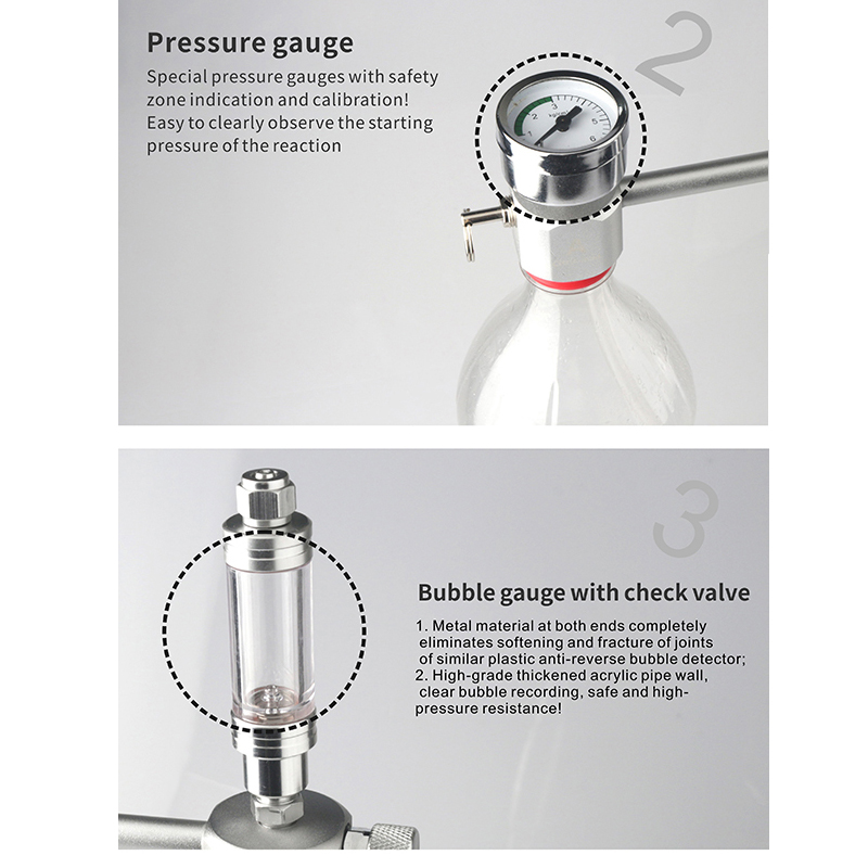 Aquarium CO2 Regulator System  - Planted Aquarium Tank Kit 评论和价格