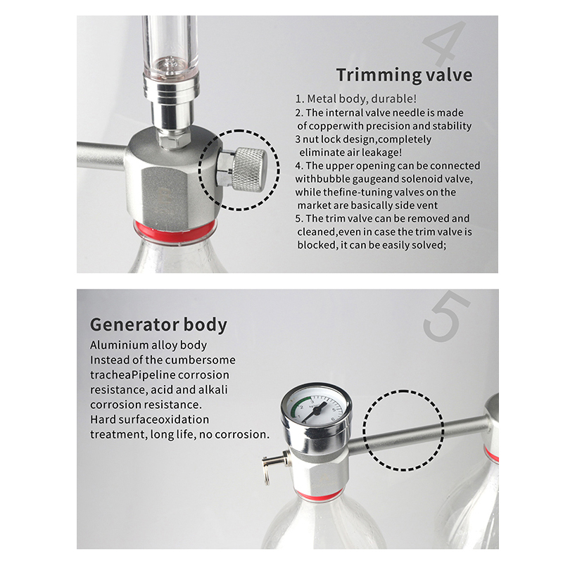 Aquarium CO2 Regulator System  - Planted Aquarium Tank Kit 评论和价格