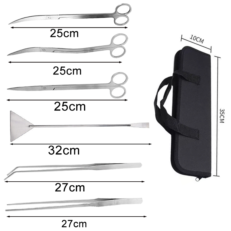 Aquarium Cleaning Tools Set Wa - Planted Aquarium Tools 评论和价格