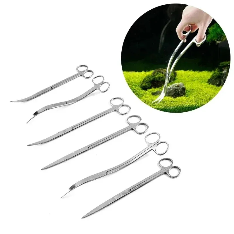 Aquarium Scissors,Extra Long S - Planted Aquarium Tools 评论和价格