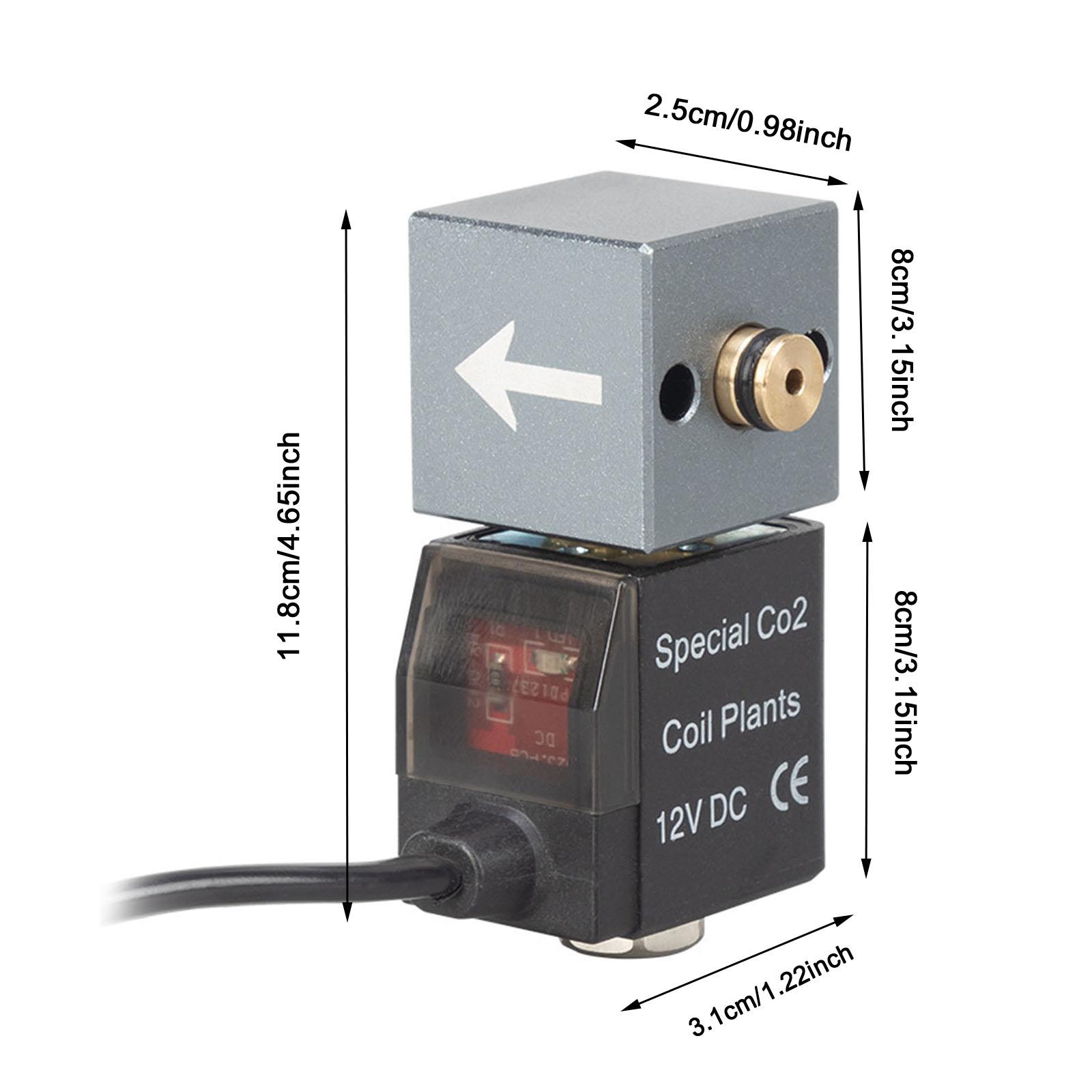 Aquarium CO2 Solenoid Kit Alum - Planted Aquarium Tank Kit 评论和价格